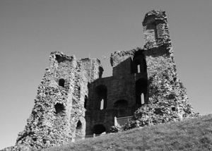 Ghostly Scarborough Castle